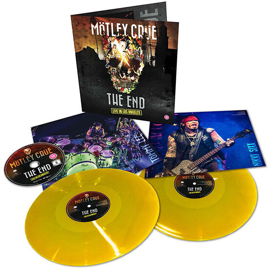 Motley Crue - The End - Live in Los Angeles 2LP + CD