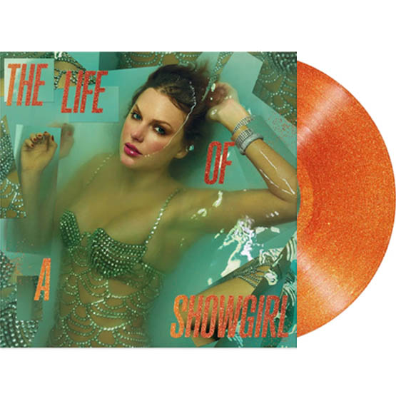 Taylor Swift – The Life Of A Showgirl | Orange Glitter Vinyl