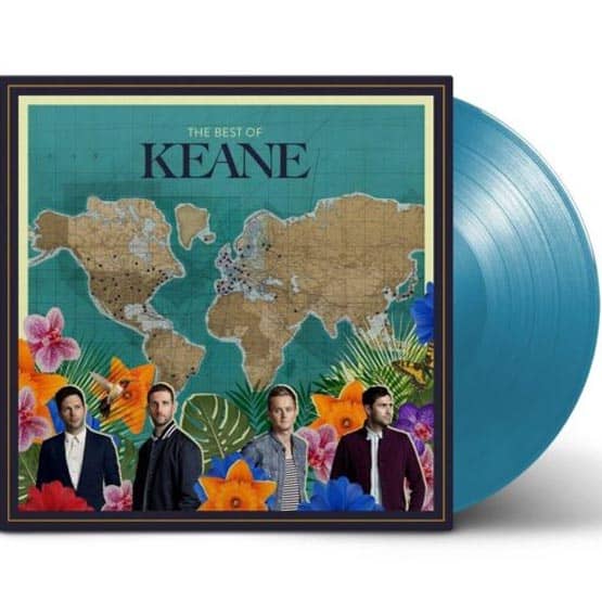 Keane – The Best Of Keane |  Aqua Blue Vinyl 2LP