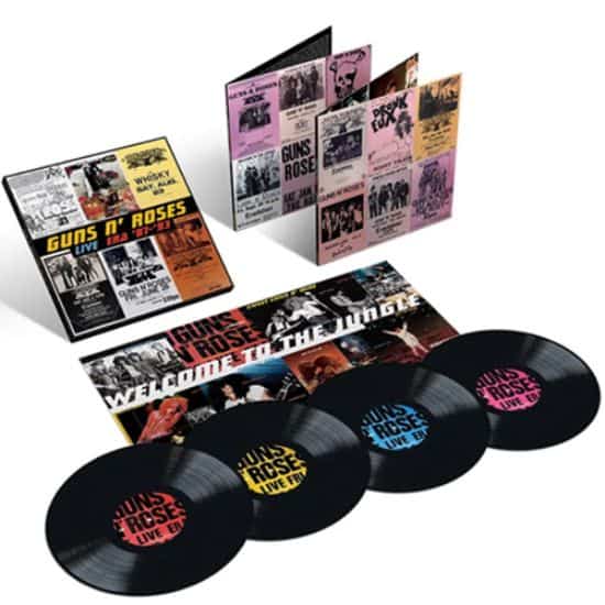 Guns N’ Roses – Live Era ’87-’93 Box Set 4 LP
