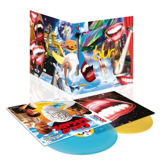 Blur – The Great Escape (30th Anniversary, Alternative Artwork 2LP Yellow & Turquoise Vinyl)