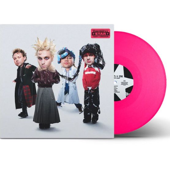 5Seconds Of Summer – Everyone’s A Star! | Hot Pink Glitter Vinyl