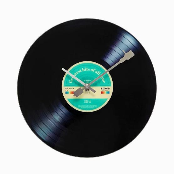 שעון תקליט זכוכית