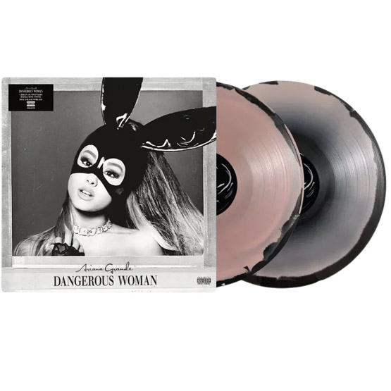 Ariana Grande – Dangerous Woman | Pink & Black Swirl Vinyl 2LP