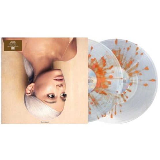 Ariana Grande – Sweetener | Clear With Orange Splatter Vinyl 2LP