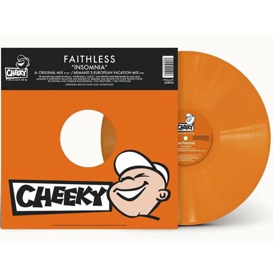 Faithless – Insomnia 30th Anniversary | Orange Vinyl – 12” Single
