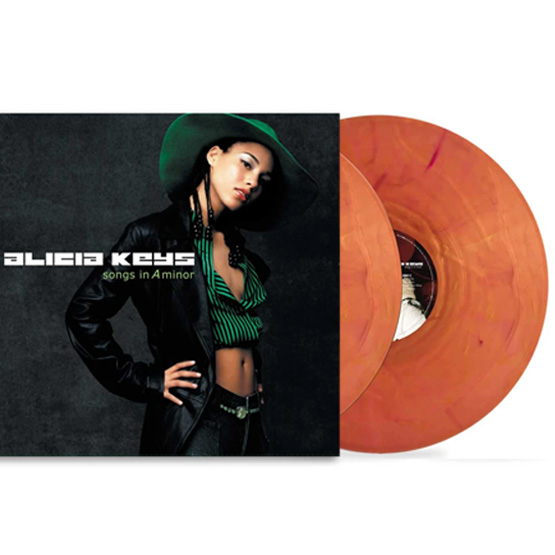 Alicia Keys – Songs in A Minor 25th Anniversary | Translucent Burnt Orange Marbled 2LP