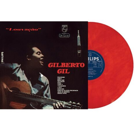 Gilberto Gil – Louvação | Red Translucent Vinyl