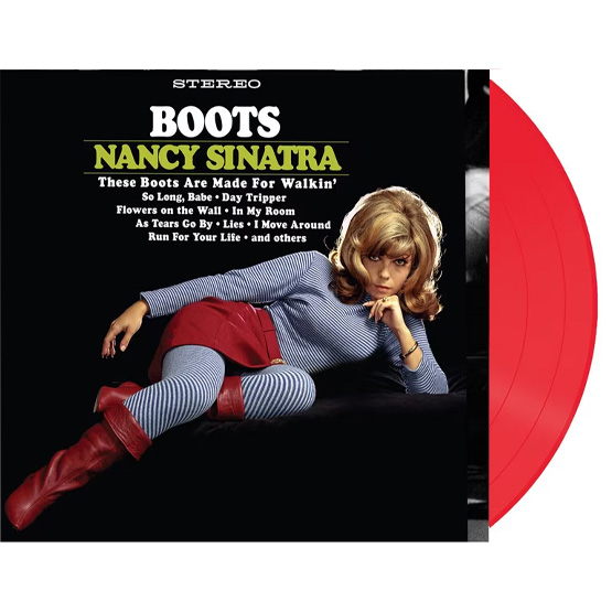 Nancy Sinatra Boots Red
