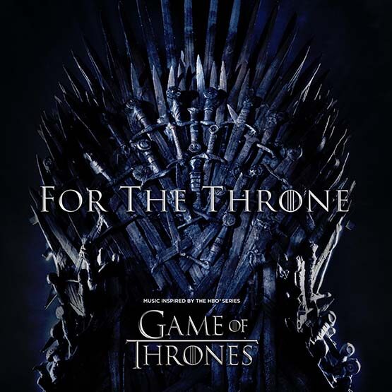 Various Artists -  For The Throne -Music Inspired By The Hbo Series Game Of Thrones Colored Vinyl